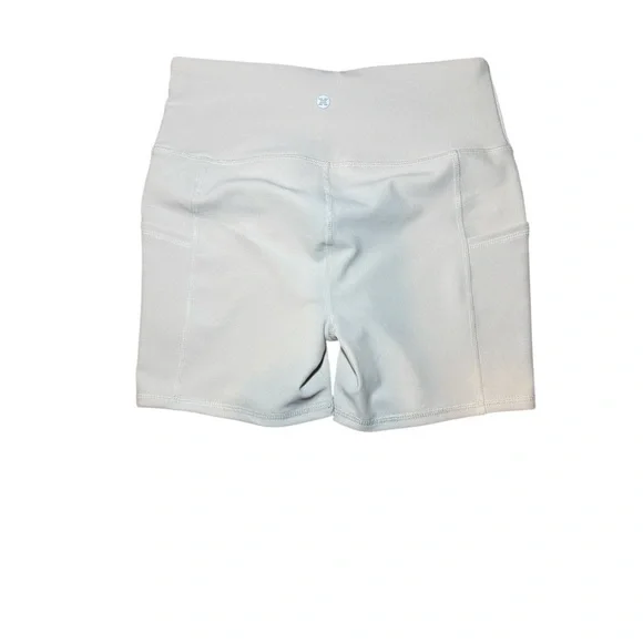 RBX Woman’s Cream Ribbed Bike Short Size Small - Picture 3 of 8